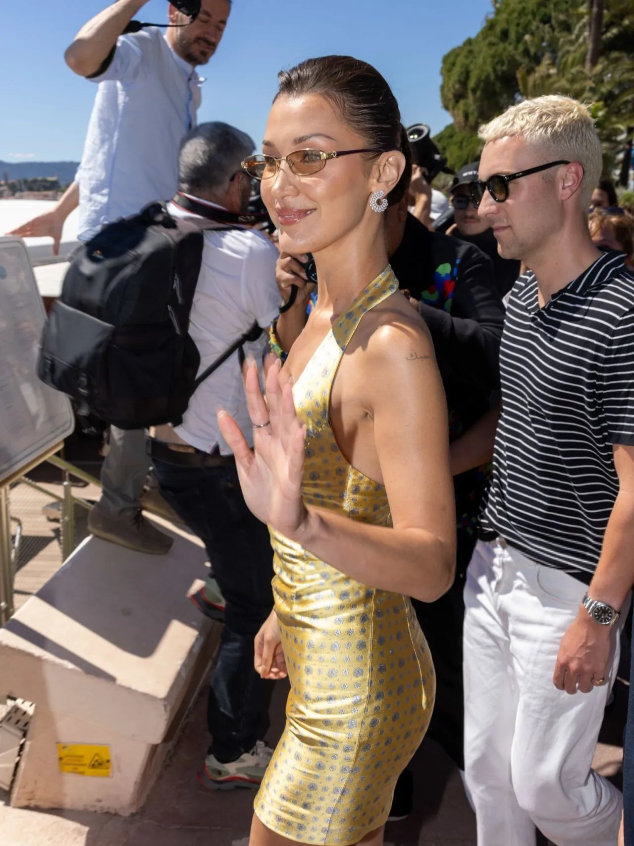 BELLA HADID AT THE HOTEL MARTINEZ IN CANNES03